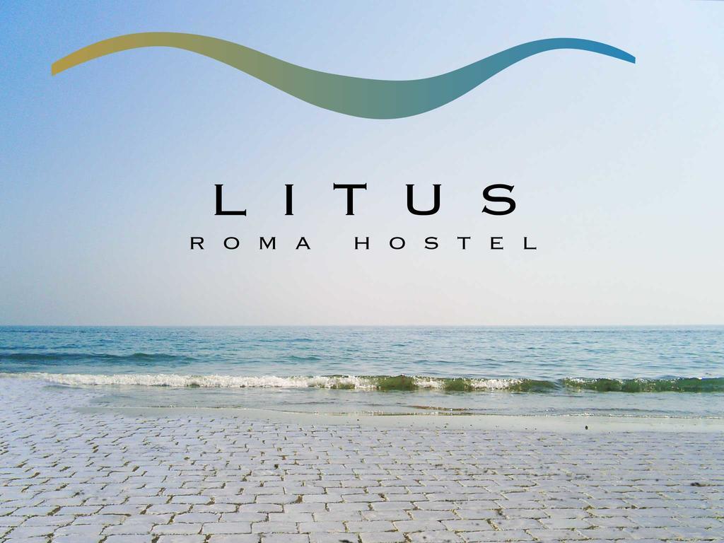 Litus Roma Hostel Ostie Extérieur photo Litus Roma Hostel Logo